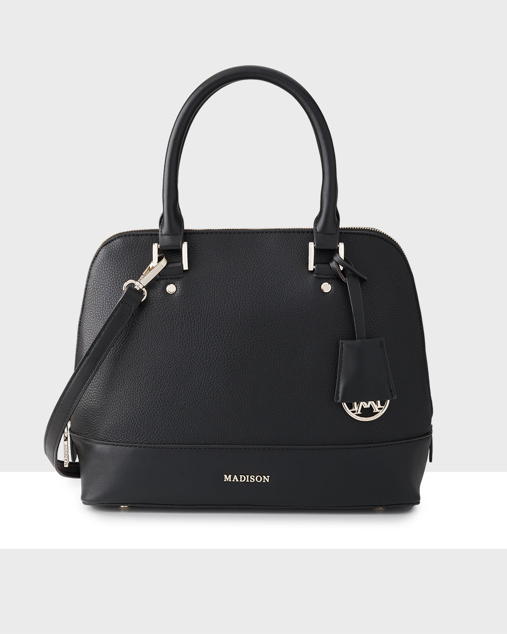 Grace Medium Dome Satchel Bag + Utility Bag Strap