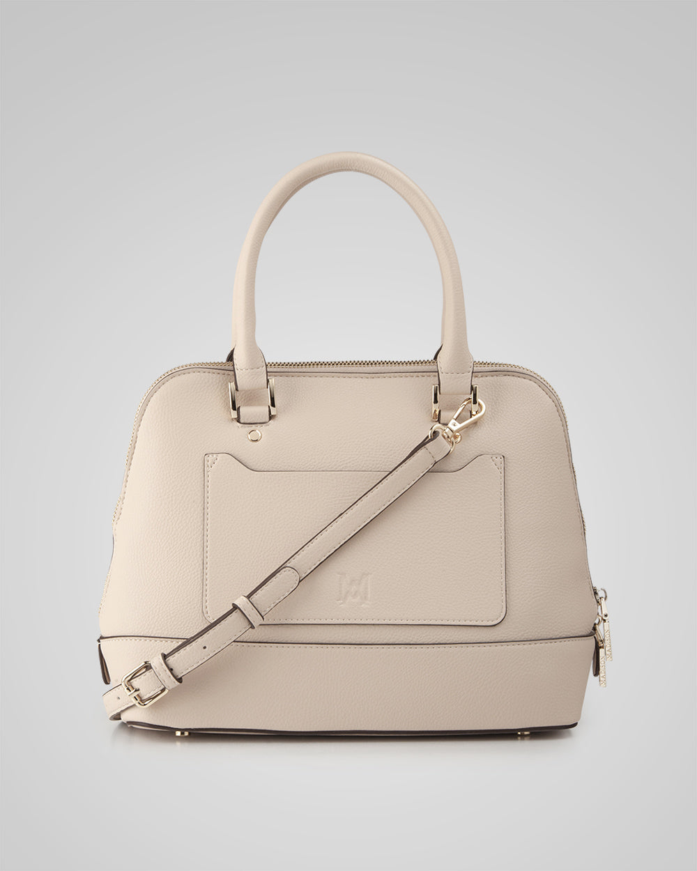 Grace Medium Dome Satchel Bag + Large Link Chain