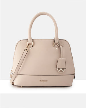 Grace Medium Dome Satchel Bag + Graphic Strap