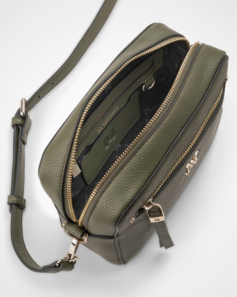 Molly Camera Crossbody Bag With Front Zip