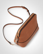 Salli Curve Zip Top Crossbody Bag