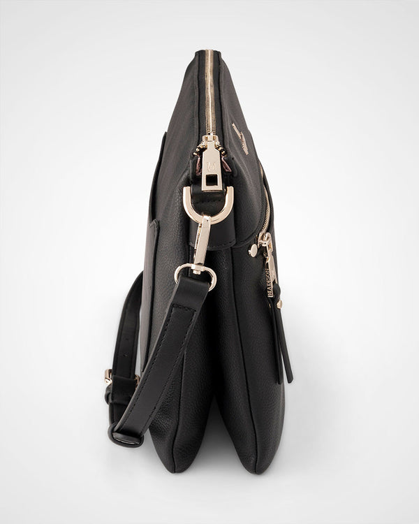 Renee Zip Top 2 Compartment Crossbody Bag