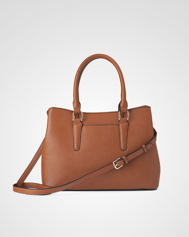 Eve Zip Top Satchel Bag