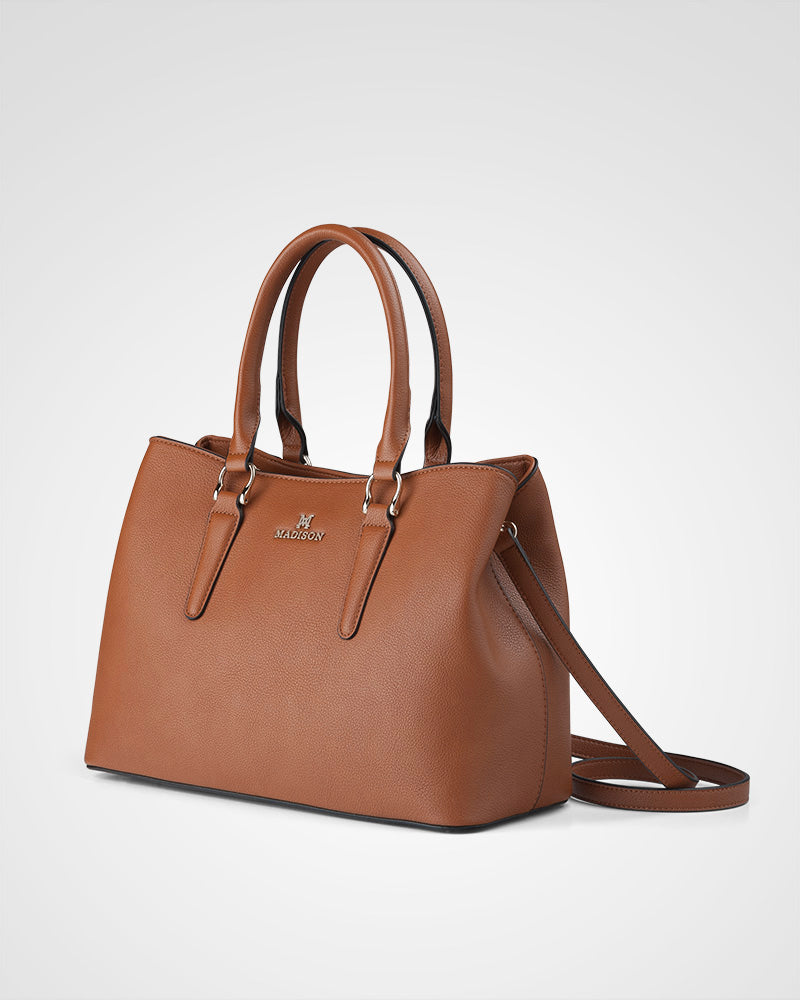 Eve Zip Top Satchel Bag-4