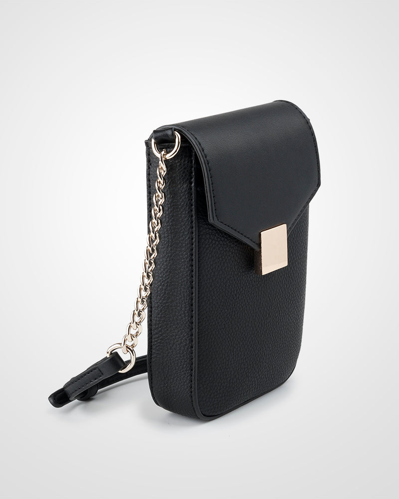 Lia Fold Over Mini Phone Crossbody Bag-4