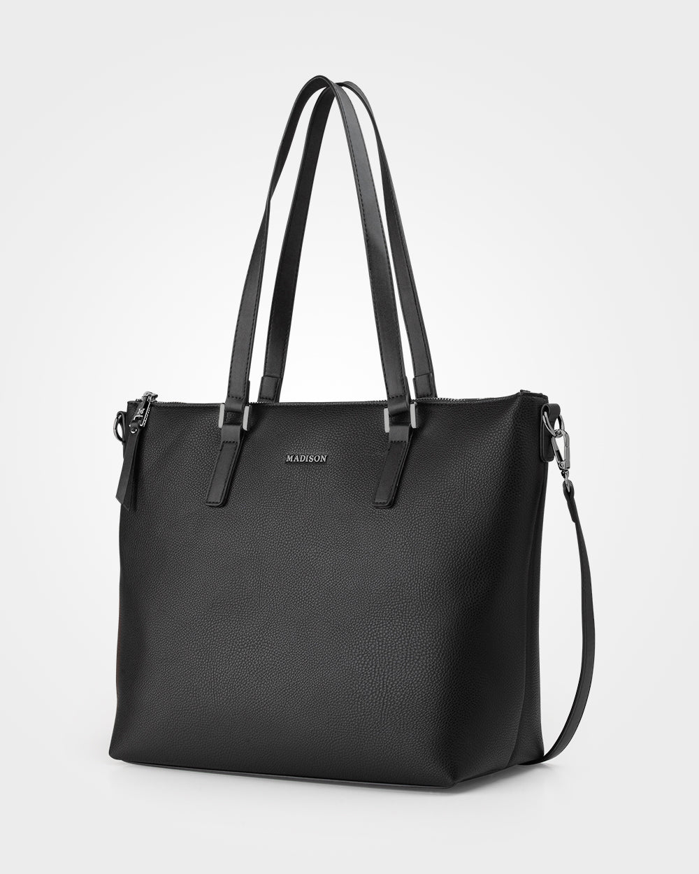 Inga Large Zip Top Tote Bag With Laptop Pocket - 0