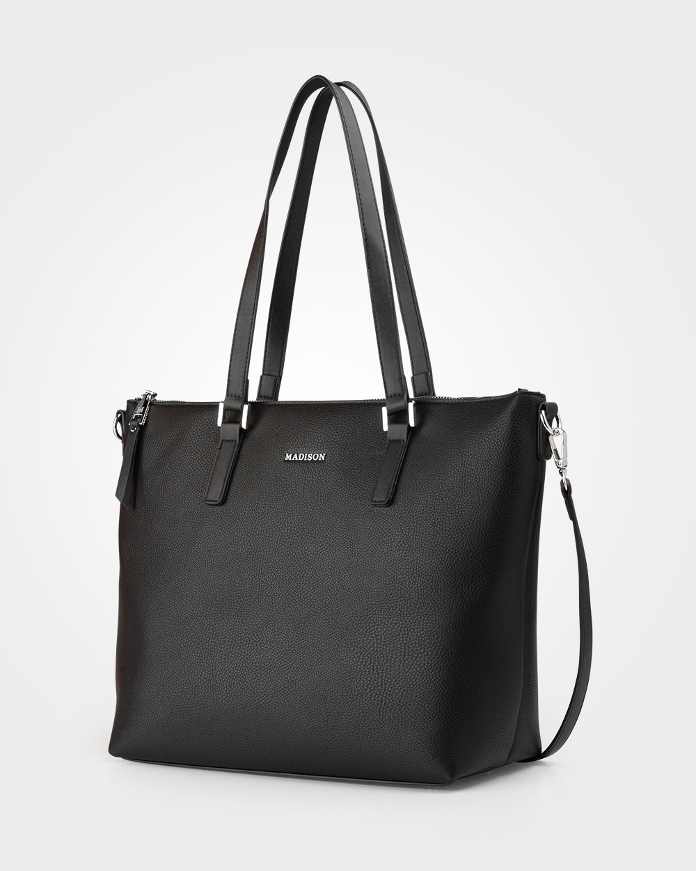 Inga Large Zip Top Tote Bag With Laptop Pocket - 0