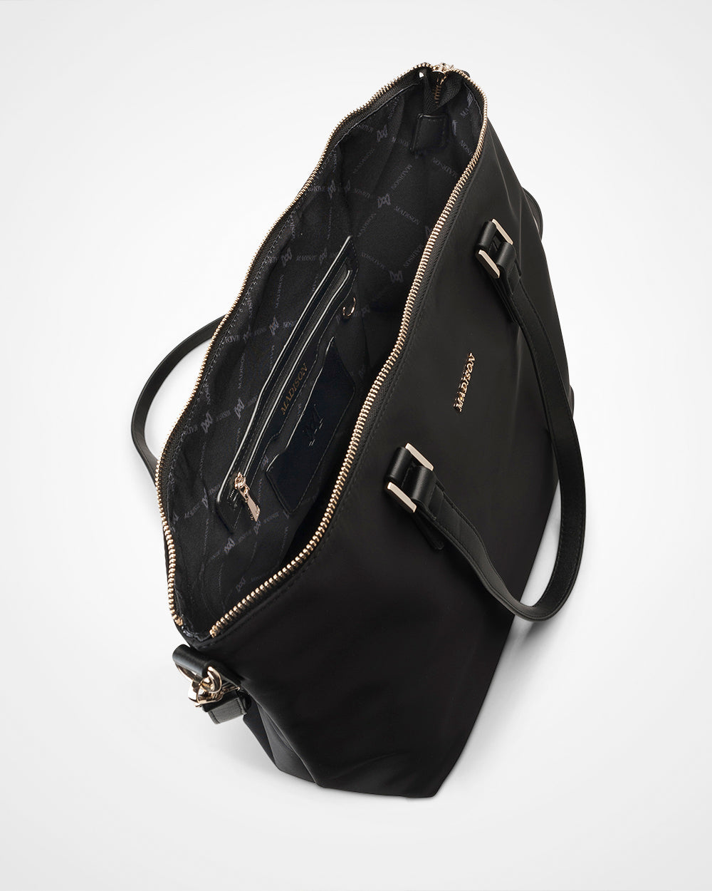 Inga Large Zip Top Tote Bag With Laptop Pocket + Aztec Bag Strap-5