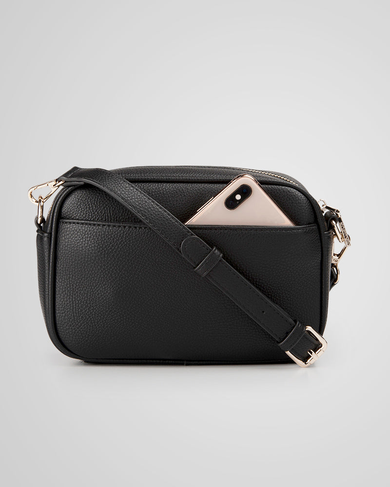Monica Stripe 5 Piece Giftbox - Handbag, Bag Strap, Cardholder, Keychain & Personalisation Charm-11