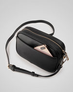 Monica Camera Crossbody Bag + Stripe Bag Strap