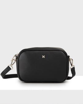 Monica Camera Crossbody Bag + Large Link Chain Strap - 0