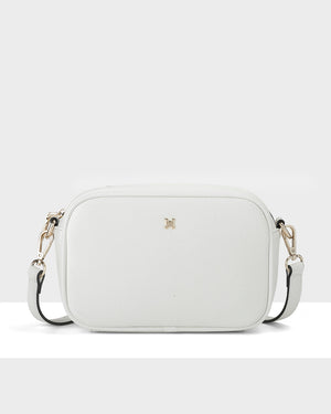 Monica Camera Crossbody Bag + Stripe Bag Strap