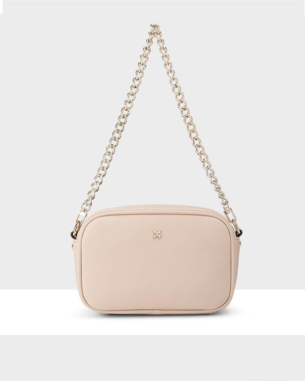 Monica Camera Crossbody Bag + Chain Strap Bag Strap