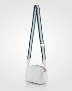 Monica Camera Crossbody Bag + Stripe Bag Strap