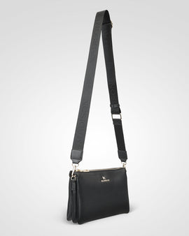 Avery 3 Compartment Crossbody Bag + Monogram Bag Strap - 0