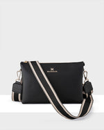 Avery 3 Compartment Crossbody Bag + Stripe Bag Strap