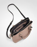 Tilli 3 Compartment Curve Top Satchel Bag