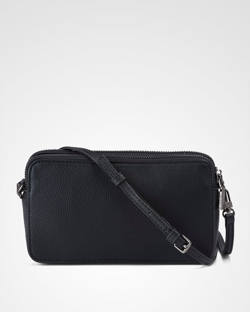Zoe Slim Double Zip Camera Bag With Detachable Wrist Strap-40