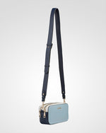 Maddie Double Zip Camera Crossbody Bag + Aztec Bag Strap