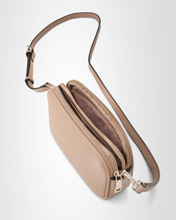 Odette Double Zip Slimline Camera Crossbody Bag