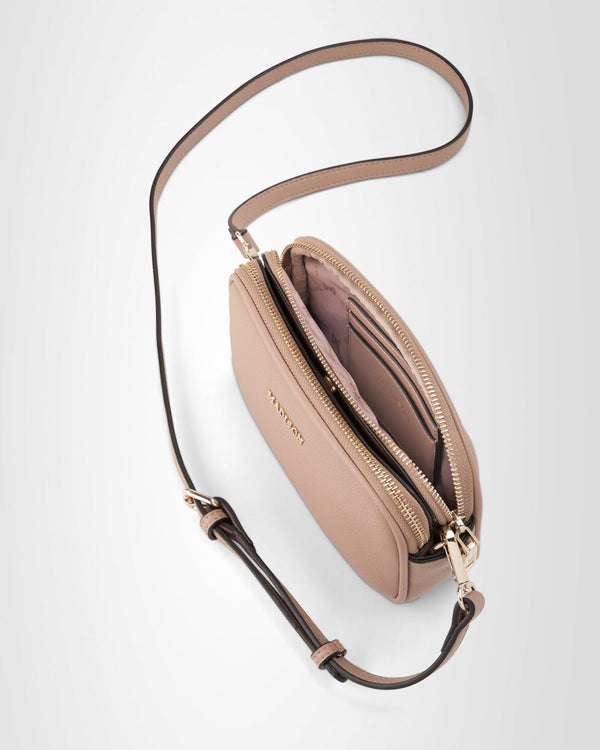 Odette Double Zip Slimline Camera Crossbody Bag