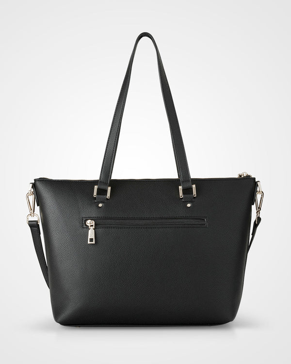 Vivian Medium Zip Top Tote With Crossbody Strap