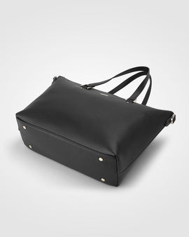 Vivian Medium Zip Top Tote With Crossbody Strap - 0