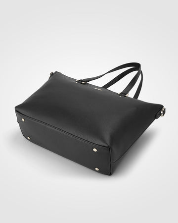 Vivian Medium Zip Top Tote With Crossbody Strap - 0