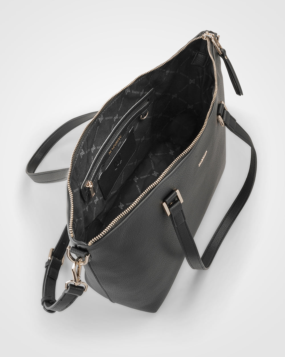 Vivian Medium Zip Top Tote With Aztec Strap