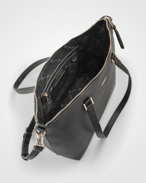 Vivian Medium Zip Top Tote With Aztec Strap