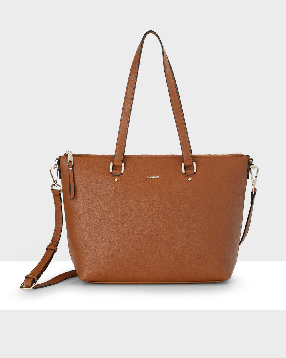 Vivian Medium Zip Top Tote With Crossbody Strap