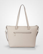 Vivian Medium Zip Top Tote With Monogram Strap