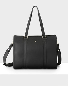 Riley Zip Top Tote With Crossbody Strap
