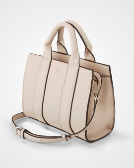 Nova Small Grab Tote With Monogram Strap - 0