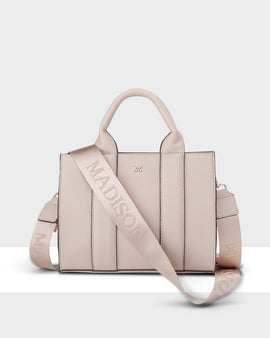 Nova Small Grab Tote With Monogram Strap