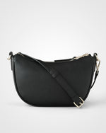 Layla Zip Top Curved Crossbody