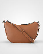 Layla Zip Top Curved Crossbody