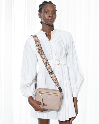 Molly Camera Crossbody Bag + Aztec Bag Strap
