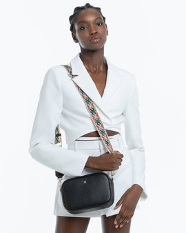 Monica Camera Crossbody Bag + Aztec Bag Strap - 0