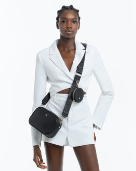 Monica Camera Crossbody Bag + Utility Bag Strap - 0