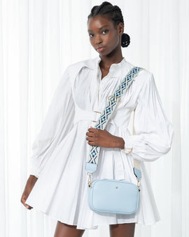 Monica Camera Crossbody Bag + Aztec Bag Strap - 0