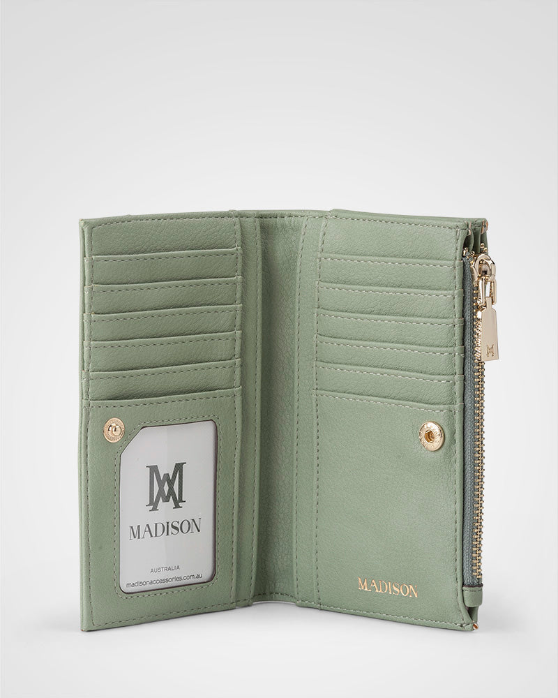 Lexi Medium Bi-Fold Zip Wallet - 0