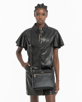 Renee Zip Top 2 Compartment Crossbody Bag