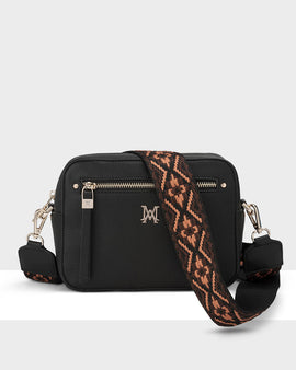 Molly Camera Crossbody Bag + Aztec Bag Strap