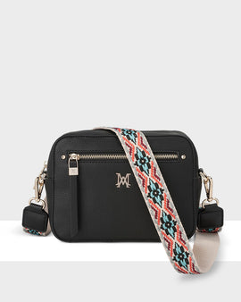 Molly Camera Crossbody Bag + Aztec Bag Strap