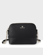 Salli Curve Zip Top Crossbody Bag