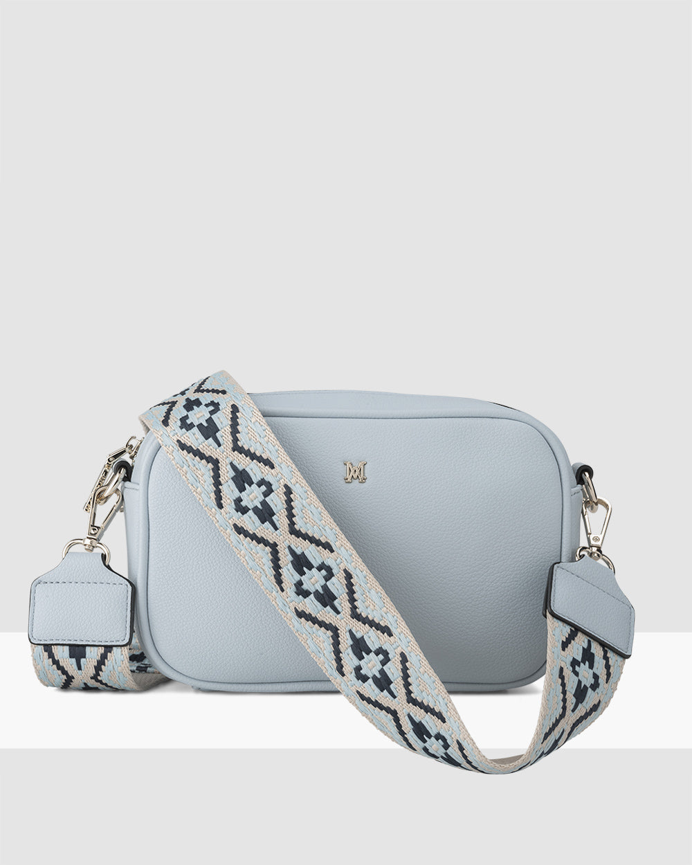 Monica Camera Crossbody Bag + Aztec Bag Strap