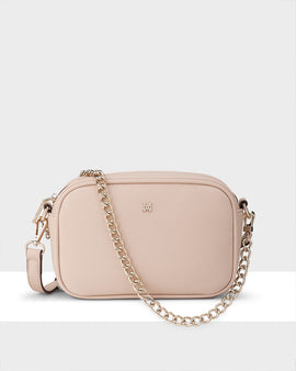 Monica Camera Crossbody Bag + Chain Strap Bag Strap - 0