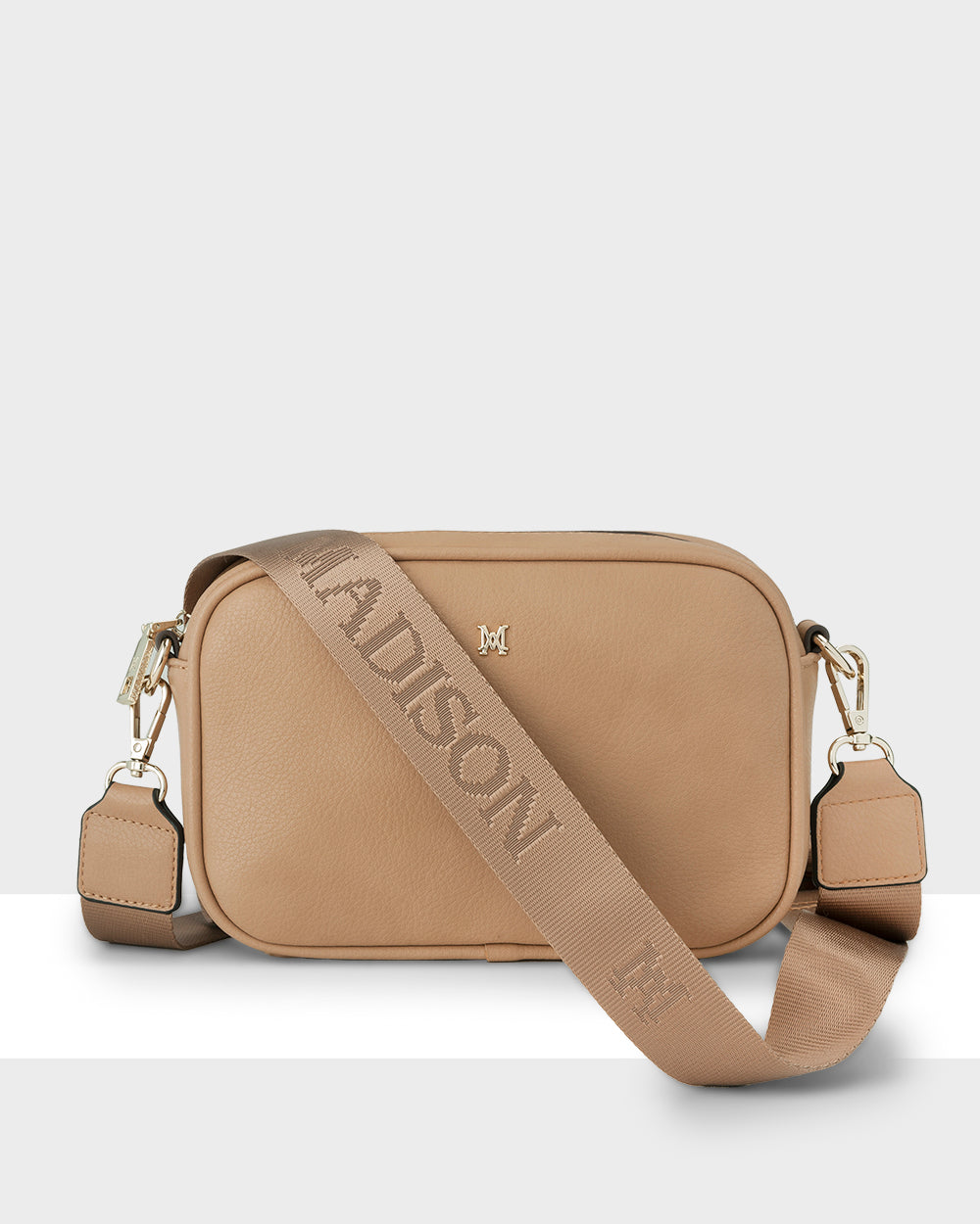 Monica Camera Crossbody Bag + Monogram Bag Strap