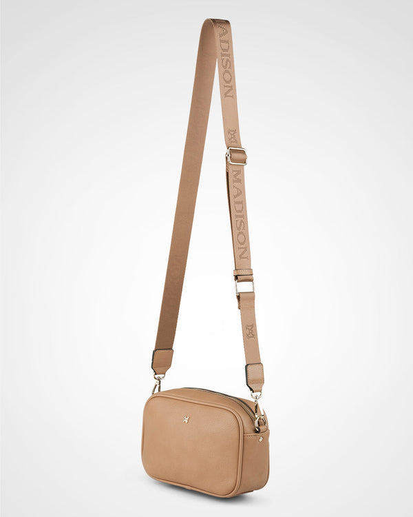 Monica Camera Crossbody Bag + Monogram Bag Strap